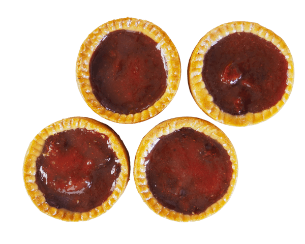 Aardbeienkoek
