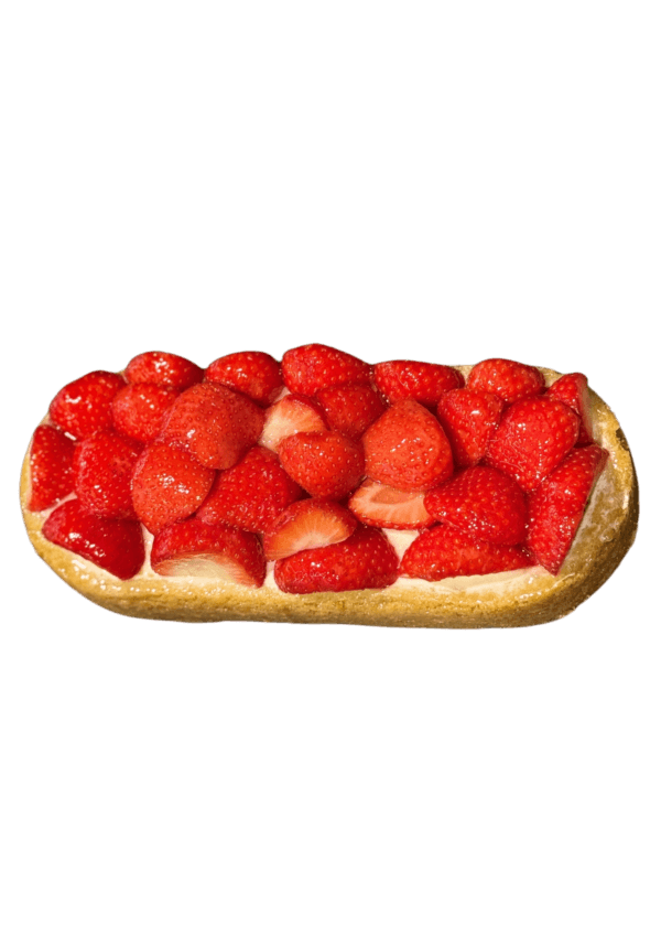 Aardbeienslof verse aardbeien